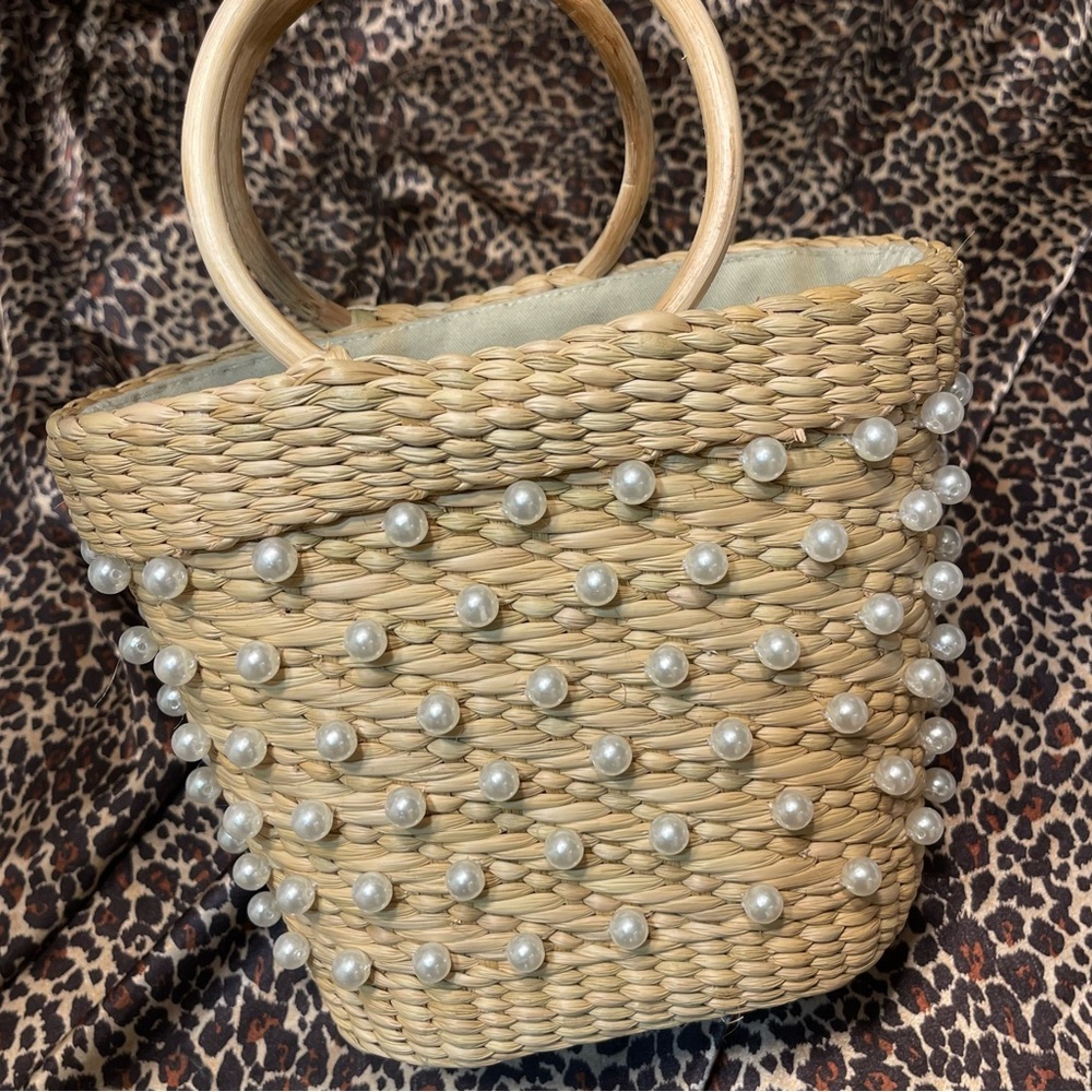Poolside The Mak Pearl Mini Tote